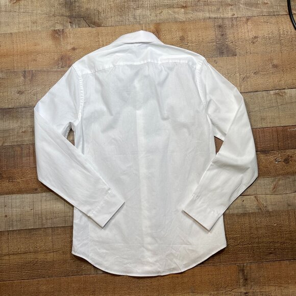 Tommy Hilfiger Mens NWT White Dress Shirt size 15 (32/33) - Picture 4 of 4